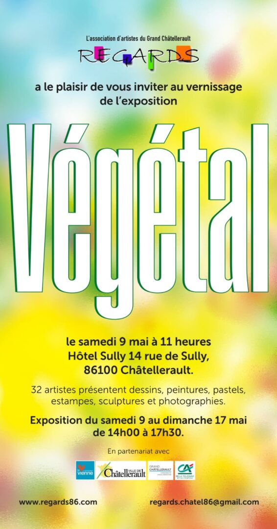 Exposition Végétal du 9 au 17 mai 2026 à Châtellerault